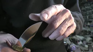 Опыт № 251 нож Гепард малый сталь 95Х18 Марушин