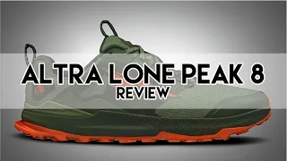 Altra Lone Peak 8 Review after 100km