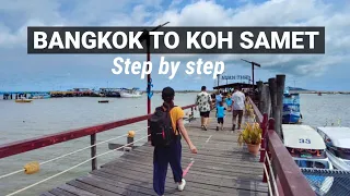 Koh Samet - How To Go From Bangkok ? Our Journey Step By Step -  Thailand vlog
