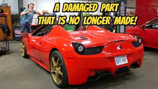 MORE HIDDEN DAMAGE found on my CHEAP Ferrari 458 Spider! How bad was it really WRECKED???