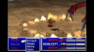 FF7 - Barret Defeats Ruby in 1:16