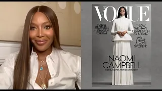 Inside Look of My Vogue Cover Shoot | Naomi Campbell