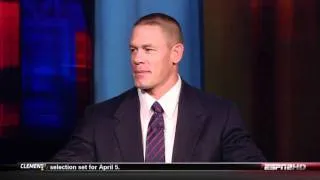John Cena joins ESPN2's "First Take"