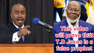 Pastor Gino Jennings This video will prove that T.D Jakes is a false prophet