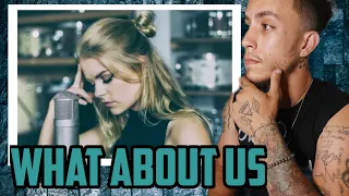 What About Us - P!nk (cover by: Davina Michelle) *REACTION*