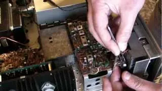 How to replace the Marantz 2230 fuse lamps