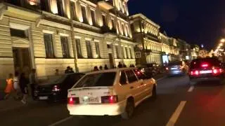 Алые паруса 2013 в Петербурге снятые с велосипеда ...