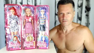 BARBIE FASHIONISTAS 2021 DOLLS 168 169 170 UNBOXING REVIEW COMPARISON