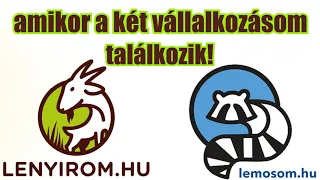 LENYIROM.HU: amikor a két vállalkozásom találkozik!