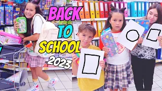 BACK TO SCHOOL Zakupy do Szkoły CHALLENGE 5 Sekund i Kształty CAŁOŚĆ 2023