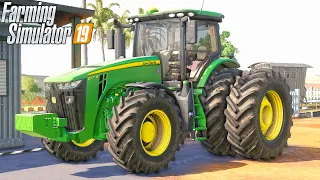 INSTALANDO GPS NO JOHN DEERE 8R + PLANTIO DA SOJA || FARMINOPOLIS || FARMING SIMULATOR 19 || #70