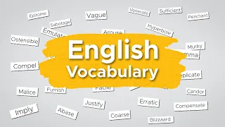 English Vocabulary | 10 Advanced English Words For IELTS