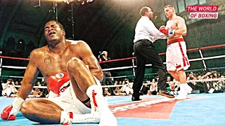 The scandalous confrontation of Riddick Bowe and Andrew Golota