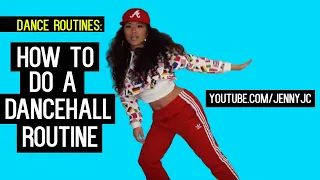 DANCE TUTORIAL- How to do a DANCEHALL ROUTINE (STEP-BY-STEP BEGINNER) | Jenny JC Choreo