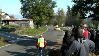 Rally di Ceccano 2011 inversione di Cantamessa Peugeot 207s2000 prova Arnara (spazzola)