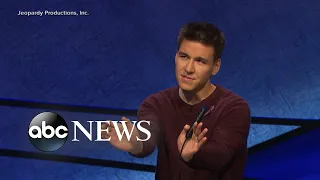 ‘Jeopardy!’ James surges back in gameshow showdown l ABC News