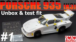 1/24 Porsche 935 K3. Unbox and test fit. NuNu 24006 #1