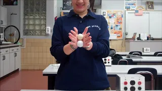 Dropping a Ping Pong Ball with a Golf Ball