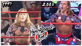 Shawn Michaels same entrance attire 1997-2003