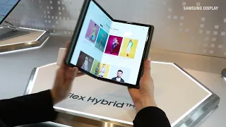 [CES 2023] Samsung Display - Flex Hybrid™ (삼성디스플레이 플렉스 하이브리드 OLED)