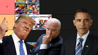 Trump, Biden & Obama Try To Make A Mario Kart Tier List (AI)