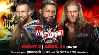 WrestleMania 37 edge vs Daniel Bryan vs roman reigns FULL MATCH [WWE 2K20]