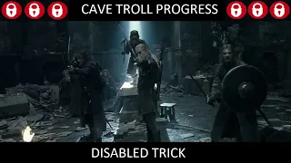 Chapter 2 progress and Cave Troll DISABLED trick. LoTR HoME