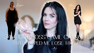 3 Game Changers for Weight Loss - Things that helped me lose 180 lbs | Half of Carla