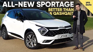 ALL-NEW Kia Sportage Hybrid 2022 UK review: better than a Nissan Qashqai?