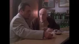 The Sopranos Flashback: Junior advises John Gotti (a.k.a Lenny/Lou Gotti) - DELETED SCENE