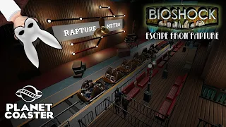 Planet Coaster Creation: Bioshock - Escape from Rapture (Remastered) | Spinning Roller Coaster