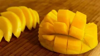 Mango richtig schneiden 🔪 2 einfache Tricks