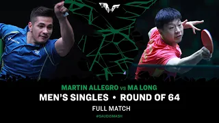 FULL MATCH | Martin ALLEGRO vs MA Long | MS R64 | #SaudiSmash 2024