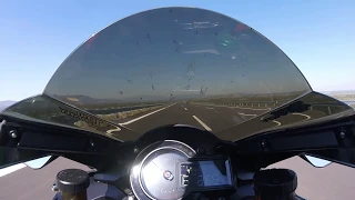 kawasaki ninja h2 topspeed 299+ km/h :)