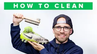 HOW TO CLEAN YOUR FOOTBALL BOOTS