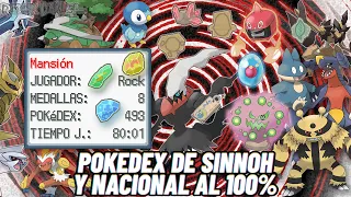 ¿Se puede completar toda la pokedex de pokemon platino?