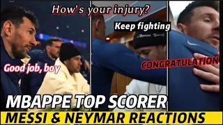 Messi and Neymar REACTION to Mbappe's celebration as PSG's All-Time Topscorer with 201 goals