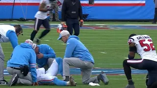 Will Levis Suffers Scary Leg Injury vs Texans
