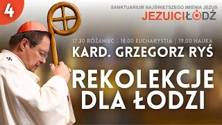 kard. Grzegorz Ryś 🔴REKOLEKCJE DLA ŁODZI🔴Różaniec i Msza Święta na żywo | 26.03.2024 | Jezuici Łódź