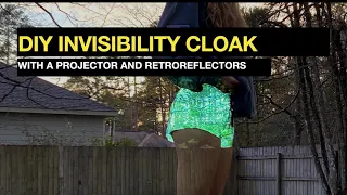 Build Your Own Invisibility Cloak with a Projector and Retro-reflective Cloth