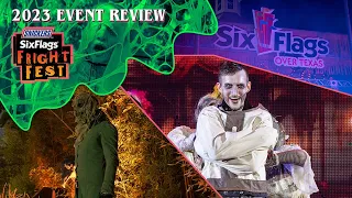 Fright Fest 2023 at Six Flags Over Texas - Amazing Scare Actors, Several New Haunts & Shows