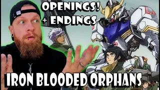 Gundam Iron-Blooded Orphans Openings & Endings Reaction