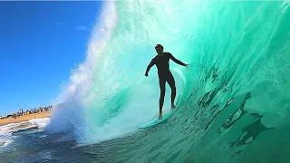 The BEST SKIMBOARDING at THE WEDGE in years! WATERSHOTS RAW FOOTAGE