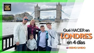 🎡 Qué HACER en LONDRES en 4 DÍAS - 🇬🇧 Reino Unido - GUÍA COMPLETA 2024