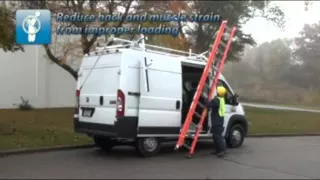 American Van Equipment - Side Access Rotation Ladder Rack - RAM ProMaster