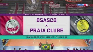 Osasco x Praia Clube (jogo completo) | 19/02/21 | Superliga Feminina de Vôlei