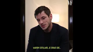 Gaspard Ulliel on the Actress He Most Loved Working With: Marion Cotillard