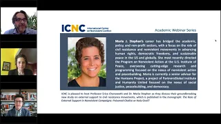 Groundbreaking New Study: The Role of External Support in Nonviolent Campaigns (ICNC Webinar)