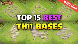 Top 15 Best TH11 Funny/Troll/Art Bases 2024 | Town Hall 11 Best Artistic Bases Copy Link