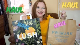 Haul rozmaitości z Londynu - Primark | Lush | Boots | Debenhams